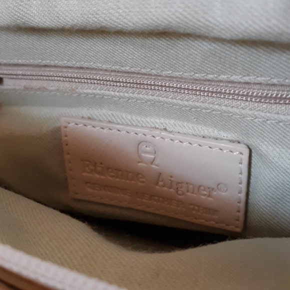 Etienne Aigner Small Woven Shoulder Purse - Picture 4 of 6